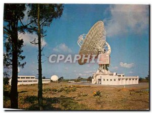 Postcard Modern Pleumeur Bodou The Telecommunications Center Satellite Antenn...