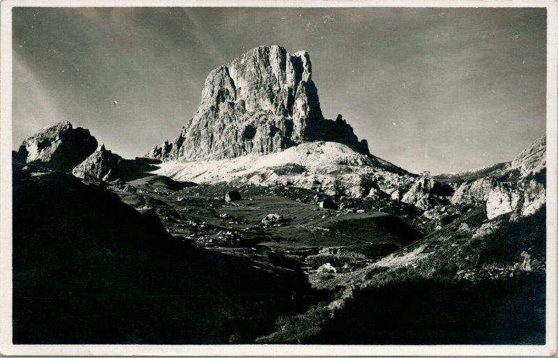 Vtg 1900s Postcard - Mt. Averau Northern Italy UDB - Unposted