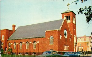 Vtg People's Church United Church of Christ Dover Delaware DE Unused Postcard