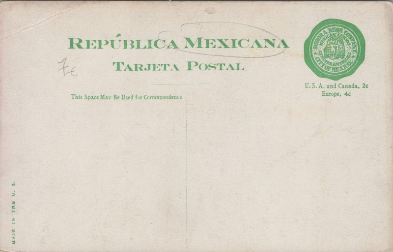 Mexico A Daughter of the Pueblo Mexico Vintage Postcard C203
