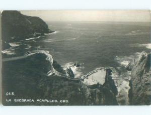 Pre-1950 rppc NICE VIEW Acapulco - Guerrero Mexico i3659