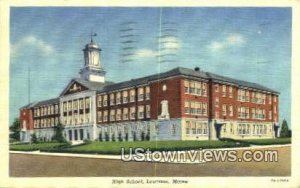 High School in Lewiston, Maine