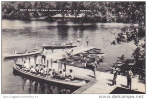 Boat Dock At Camp Minisink Newton New Jersey Artvue