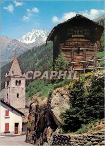 Modern Postcard Bourg St Pierre Valais