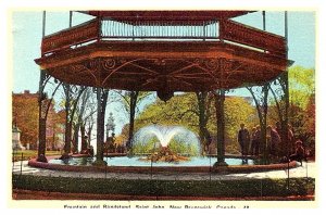 Saint John , Fountain and Bandstand