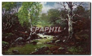 Old Postcard Fantasy Forest (ERa advertising margarine Fruit d & # 39Orient)