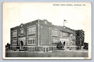 J92/ Andalusia Alabama Postcard c1941 Grammar School Building  281