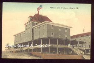 1910 German Made View Aldine Hotel Old Orchard Beach ME South Windham DPO A6333