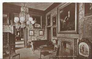 Scotland Postcard - The Drawing Room - Abbotsford - Roxburghshire  A7338