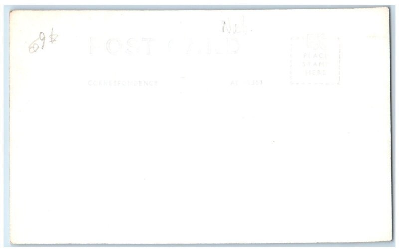 c1950's Grand Island Livestock Commission Co. Nebraska NE RPPC Photo Postcard