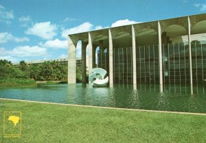 Postcard Itamarati Palace Building Ministry of Foreign Affairs Brasília, Brazil