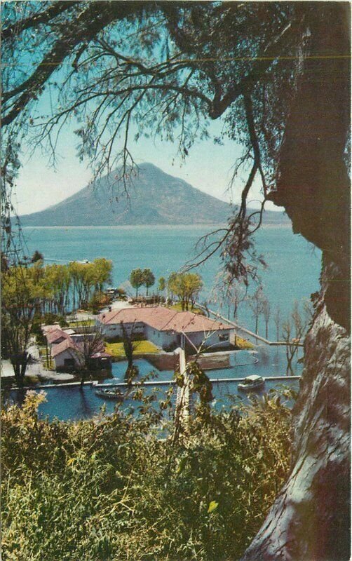 Guatemala Central America 1960 Lake Atitlan Postcard 22-1276