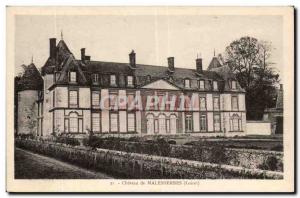 Malesherbes Old Postcard Chateau