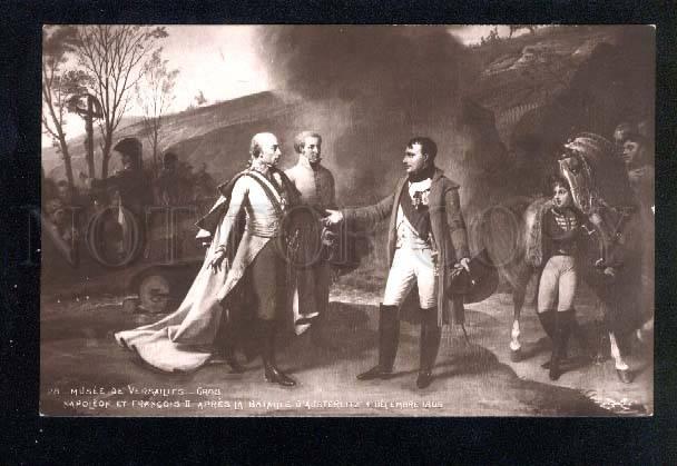 039606 NAPOLEON & FRANCOIS II in 1805 by GROS Vintage PC