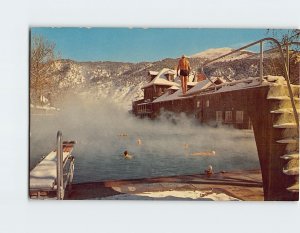 Postcard Winter At Hot Springs Pool, Glenwood Springs, Colorado