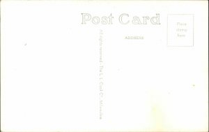 ST CLOUD FLORIDA FL The Woman's Club Vintage LL COOK RPPC Real Photo Postcard