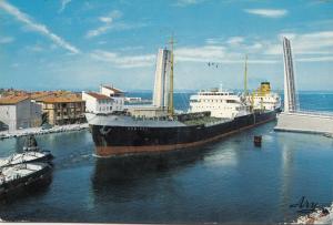 BF25490 martigues b du r le nouveau pont hamine ship  france front/back image