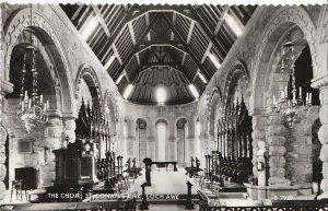 Scotland Postcard - The Choir - St Conan's Kirk - Loch Awe - Argyll - RP  BT277