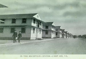 WWII Vintage Reception Center Quartermaster Replacement Camp Lee VA War P72