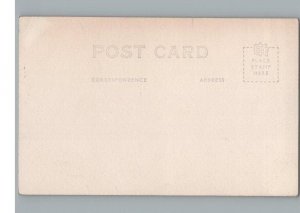 RPPC Postcard Snowy Cabin Pine Trees Winter Scene 1950s