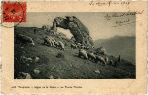 CPA Ligne de la Mure - La Pierre Percee FRANCE (962250)