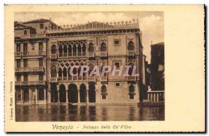 Italy Italia Old Postcard Venezia Palazzo della Ca d & # 39Oro