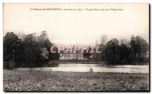 Old Postcard The Chateau de Beaumesnil built 1630 North Frontage view of the ...