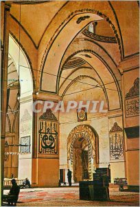 Bursa Modern Postcard the Interior of the Mosque Ulu