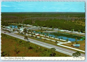 1960 Orlando Florida Postcard Owen Godwin Gatorland Zoo Alligator Farm Unposted