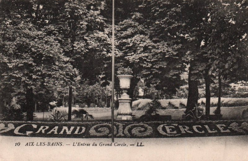 l'Entrée du Grand Cercle,Aix-Les-Bains,France BIN