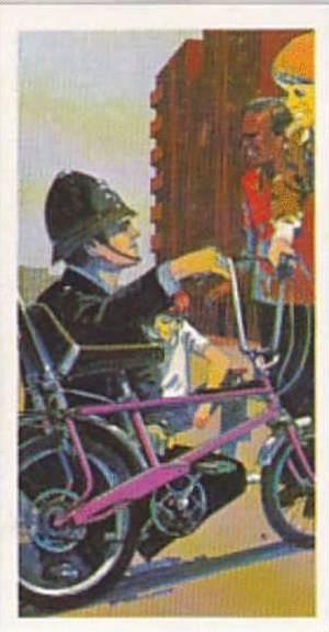 Brook Bond Tea Vintage Trade Card Police File 1977 No 7 Village Bobby