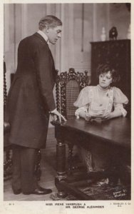Irene Vanbrugh & George Alexander Actor Actress Rotary Real Photo Postcard