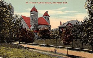 Saint Thomas Catholic Church View - Ann Arbor, Michigan MI