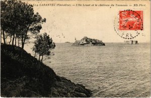 CPA Carantec- Ile Louet et le Chateau du Taureau FRANCE (1025728)