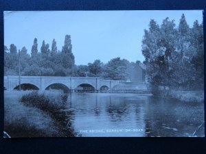 Leicestershire Loughborough BARROW ON SOAR The Bridge - Old RP Postcard