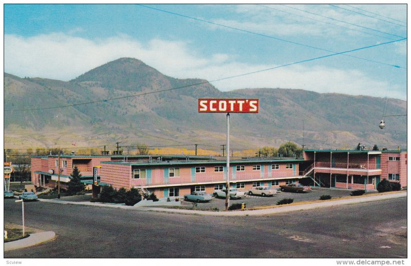 Scott´s Motor Inn, Mountains, Kamloops, British Columbia, Canada, 40´s-60´s