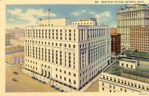 MI - Detroit, New Post Office 1934