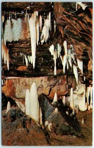 Postcard - Devil's Tea Table - Ohio Caverns, Ohio