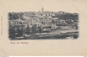 Gruss aus Warburg, Germany , 1890s ; #2