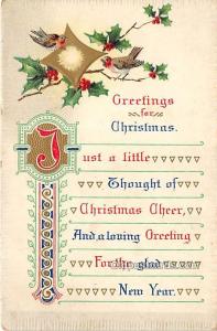 Christmas  Ellen H Clapsaddle 1911 