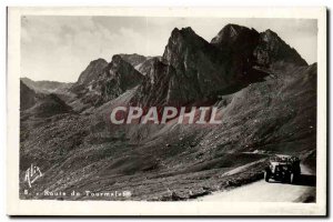 Old Postcard Route du Tourmalet