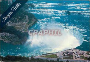 Postcard Modern Niagara Falls Reviews view of the Canadian Horseshoe Falls