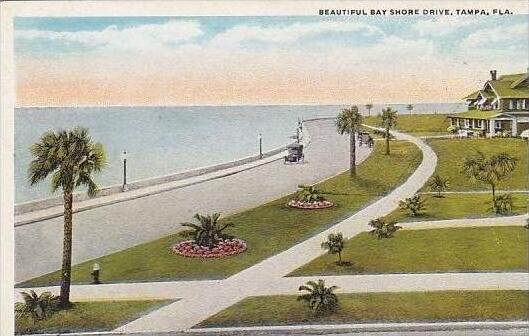 Florida Tampa Beautiful Bay Shore Drive