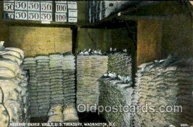 Reserve Silver Vault, US Treasury Washington, DC, USA 1912 