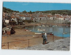 Postcard Quaint Fishing Village Of The Cornish Riviera, Mousehole, England