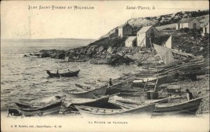Saint Pierre et Miquelon South of Newfoundland c1900 Used Postcard