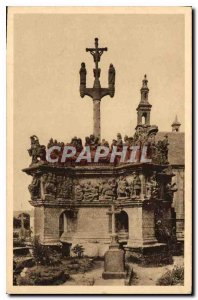 Postcard Old Calvary Guimiliau Finistere