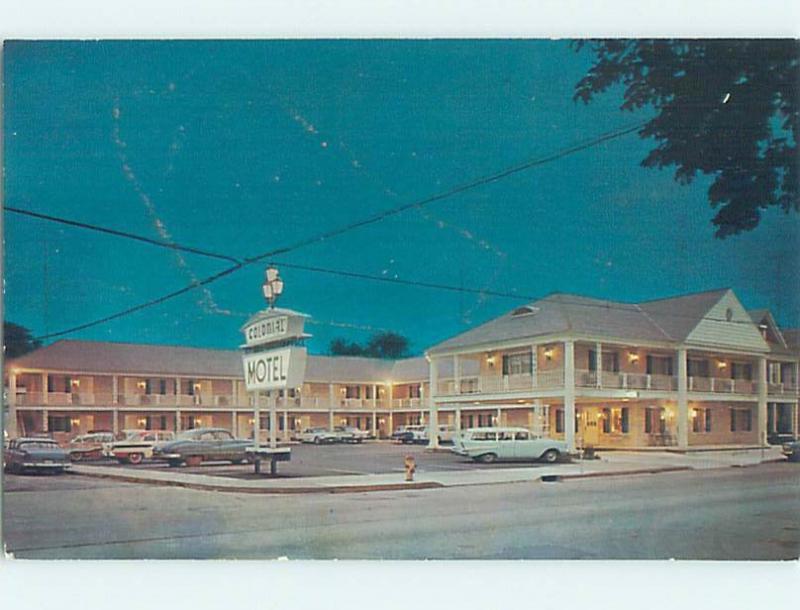 Pre-1980 MOTEL SCENE Gettysburg Pennsylvania PA G7747