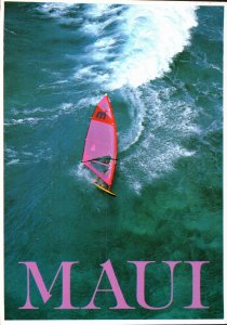 Maui,  Windsurfing, One of Hawaii's Favorite Pasttimes, Postcard