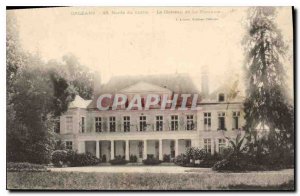 Old Postcard Orleans Loiret Edges Le Chateau de la Fontaine